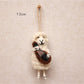 Fletery - Cute Sheep Hanging Ornament 3D Plush Doll