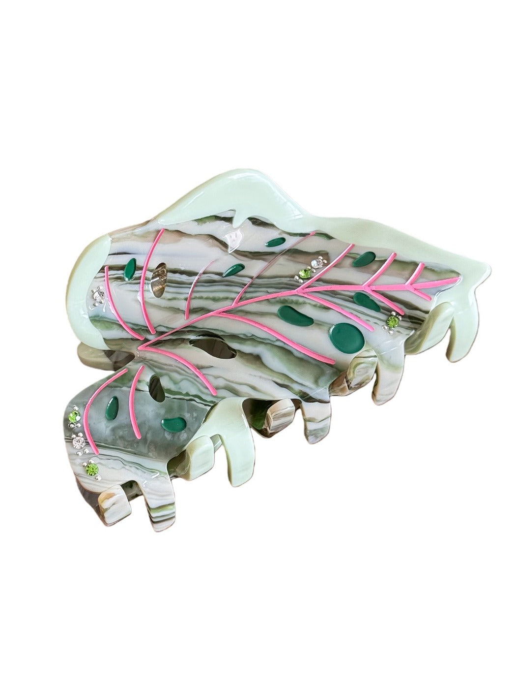 Beau - Elegant Leaf Hair Clip Hollow Design