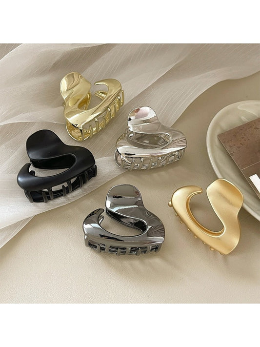 Beau - Elegant Asymmetrical Hair Claw Clip