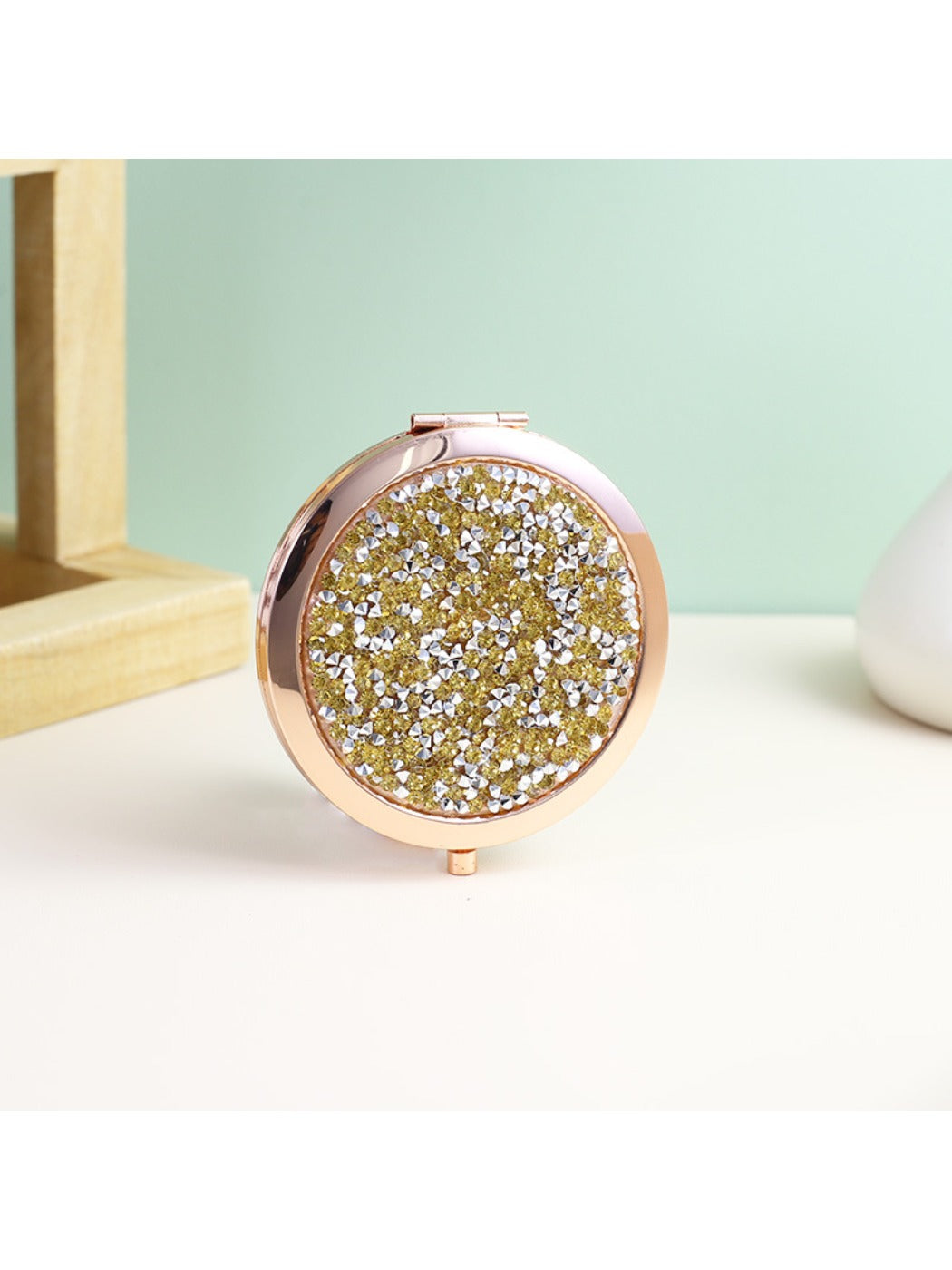 Mirroray - Sparkling Round Makeup Mirror