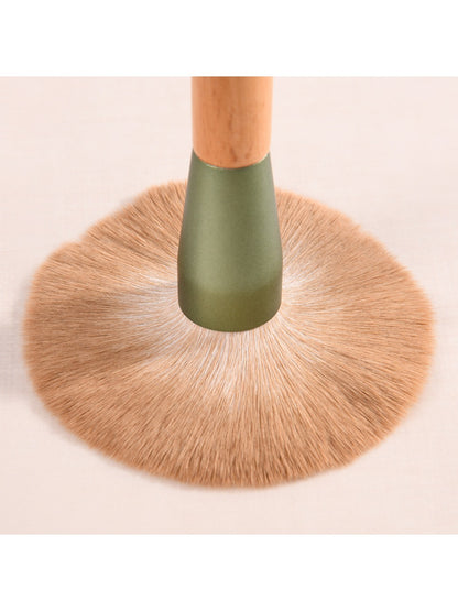 Smoosh - 10 Piece Green Makeup Brush Set