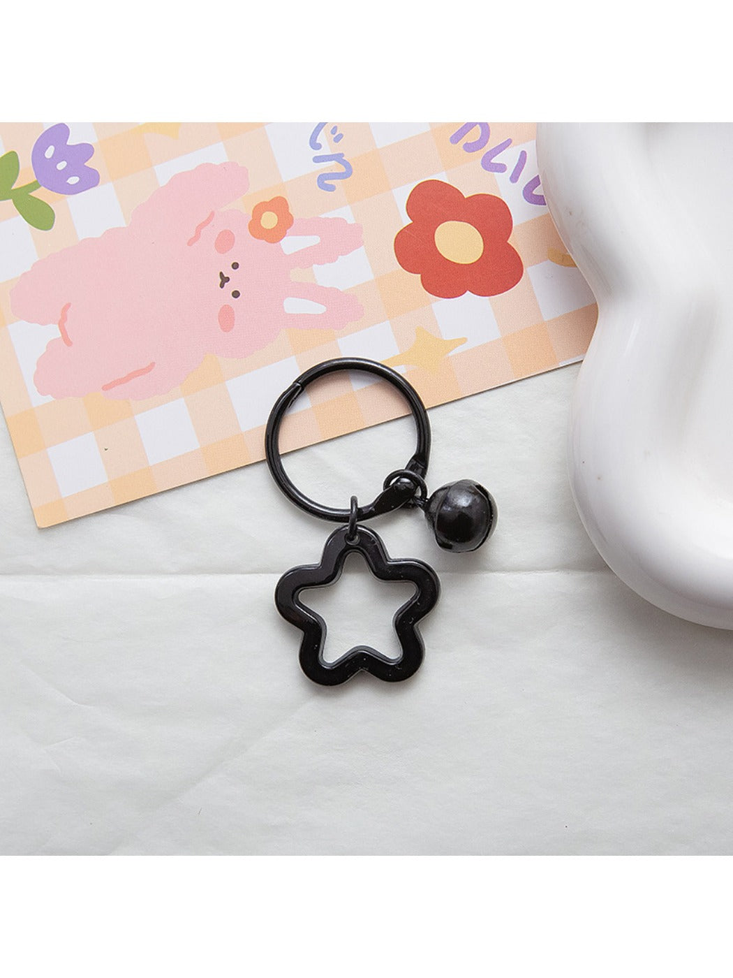 Keypus - Fresh Colorful Star-Shaped Keychain