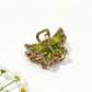 Beau - Bow Shape Glossy Alloy Hair Claw Clip