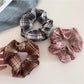 Gifty - Retro Plaid Fashion Scrunchie