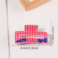 Beau - Red Tone Claw Clip