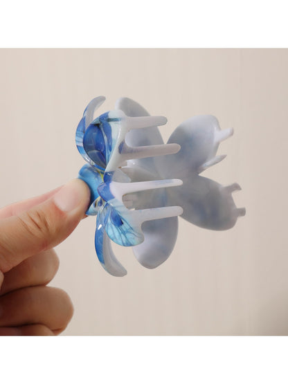 Beau - Vintage Vibrant Flower Shaped Claw Clip