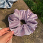 Gifty - Elegant Solid Smocked Scrunchie