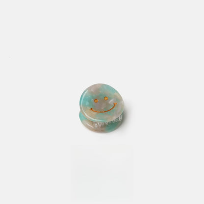Beau - Smiley Face Acetate Claw Clip