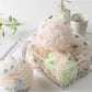 Papo - Cute Solid Colored Bath Pouf