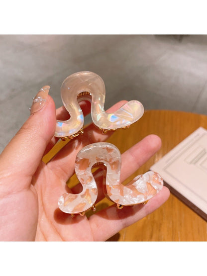 Beau - Spring Summer Geometric Hair Claw Clip