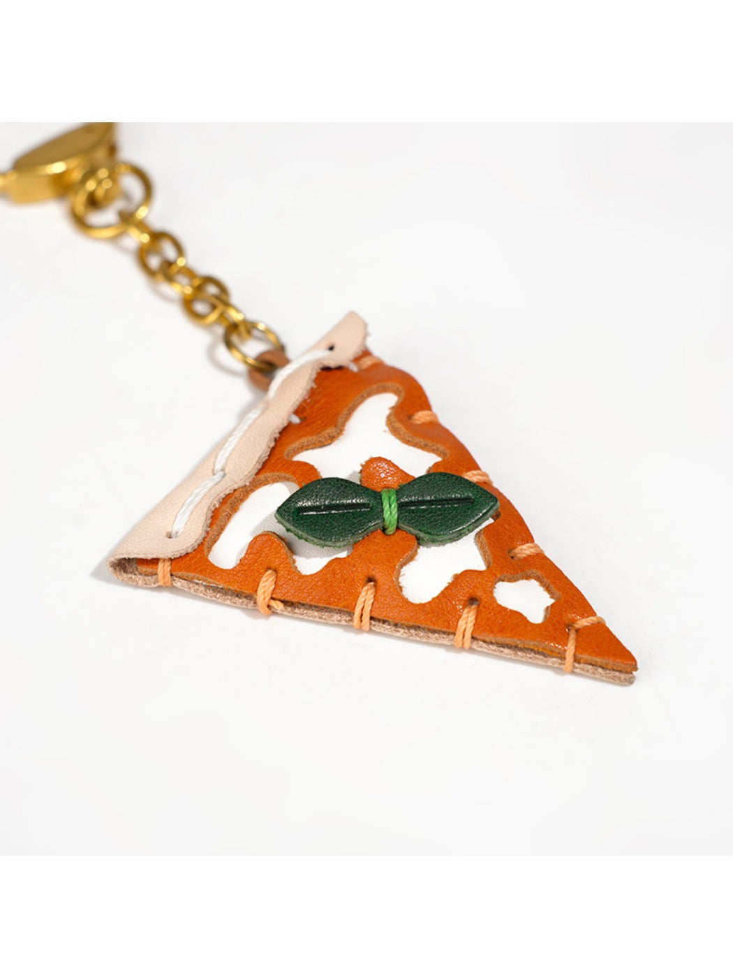 Keypus - Cute Pizza-Shaped Charm Keychain
