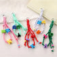 Keypus - Colorful Letter-Shaped Beaded Keychain