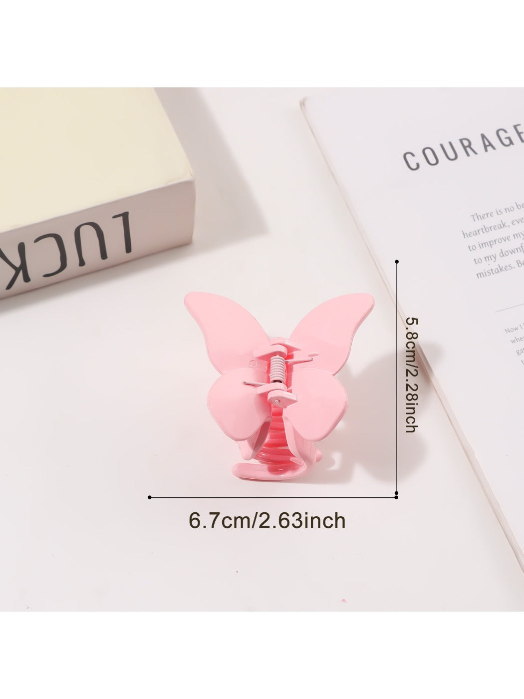 Beau - Minimalist Bow Shaped Claw Clip