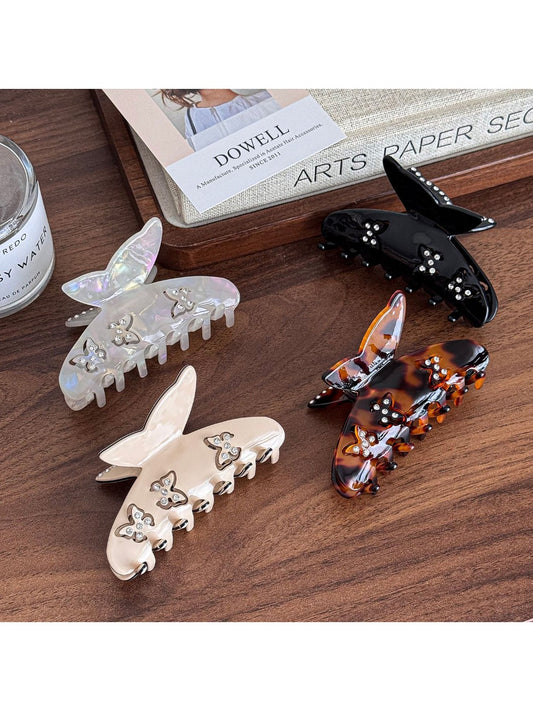Beau - Butterfly Hair Claw Clip Acetate