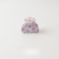 Beau - Elegant Bow Print PVC Decorative Claw Clip