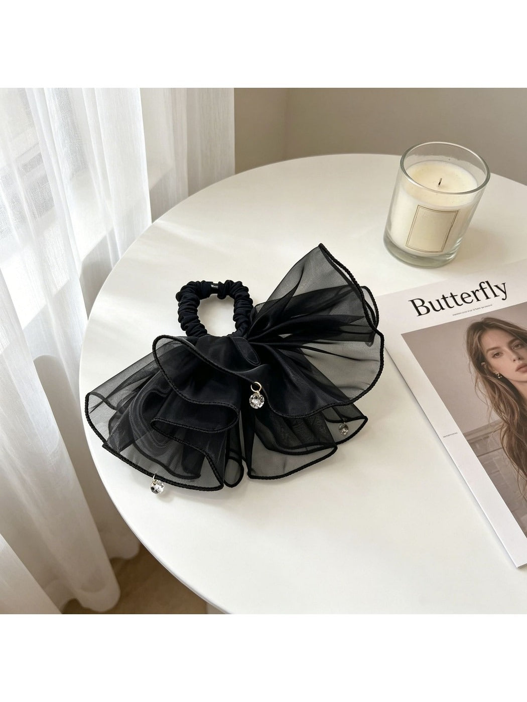 Gifty - Ruffled Layered Organza Style Scrunchie