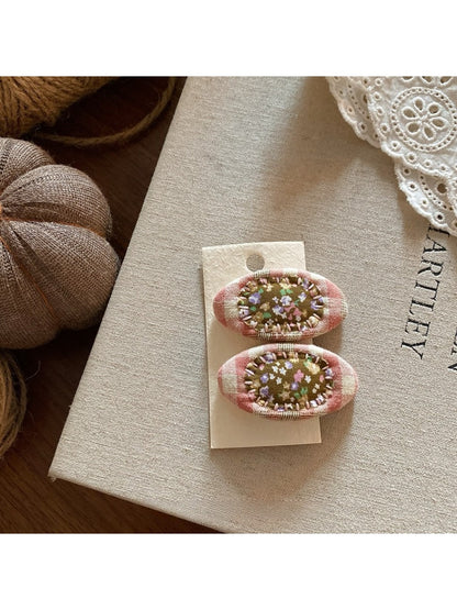 Beau - Elegant Pastel Floral Hair Clip