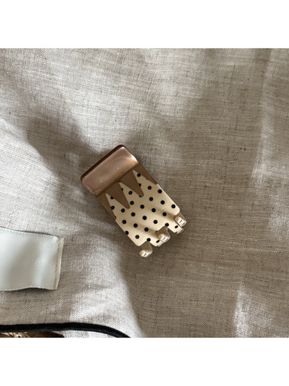 Beau - Vintage Acetate Board Claw Clip