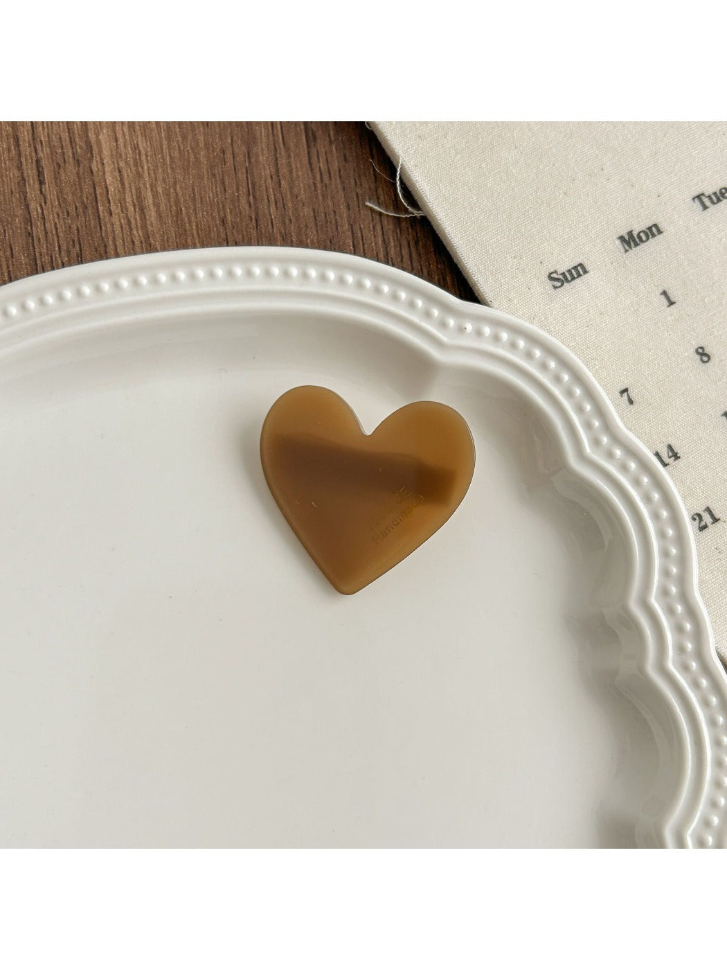 Beau - Sweet Heart Shaped Hair Clip