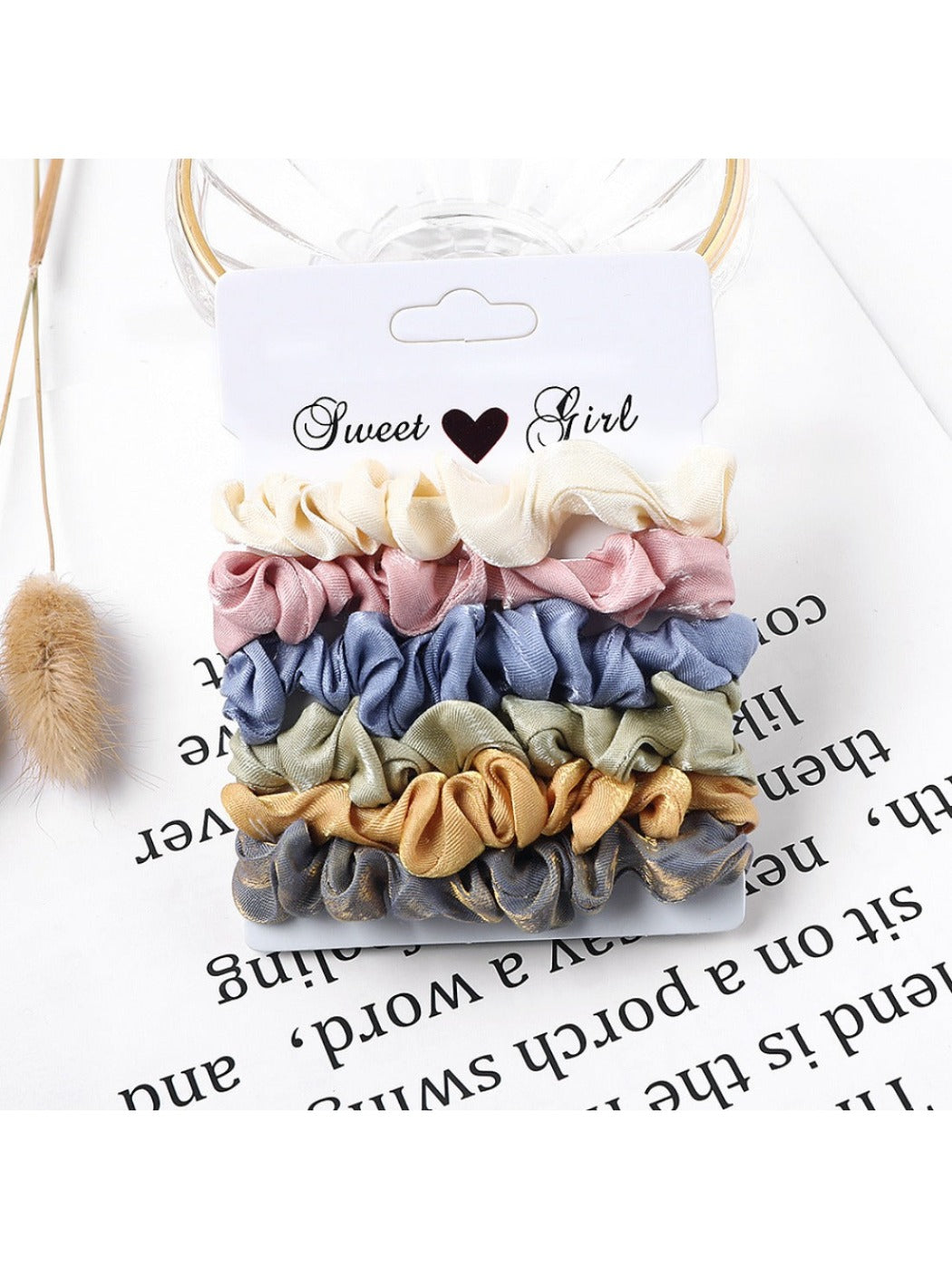 Gifty - 6 Pack High Elastic Hair Ties