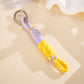 Keypus - Two Tone Rope Knot Bag Hanging Keychain