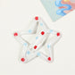 Beau - Five-Pointed Star Print Hair Clip