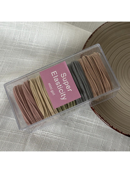 Gifty - 10PCS Elastic Hair Tie Set