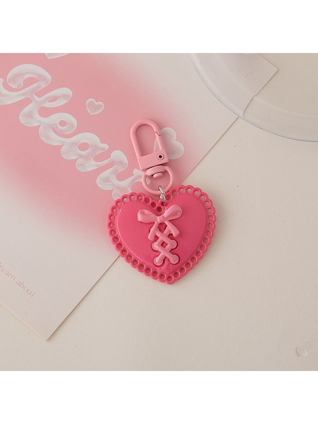 Keypus - Lovely Heart Shaped Keychain