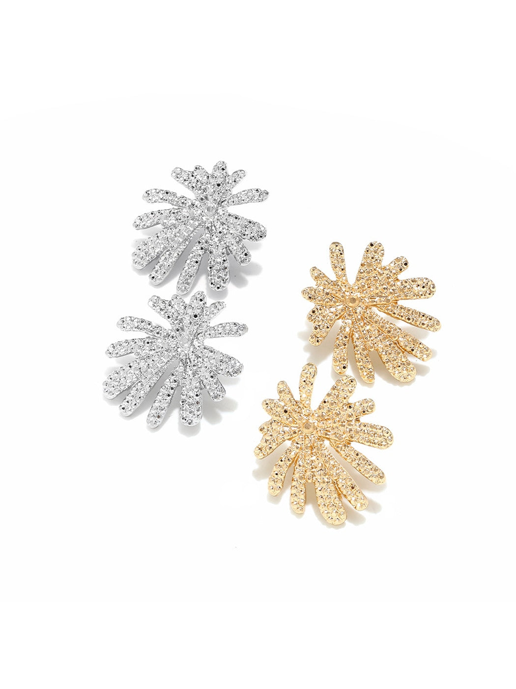 Earedge - Vintage Style Fireworks Shape Stud Earrings