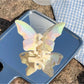 Beau - Gradient Plastic Flower Design Claw Clip