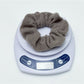 Gifty - Knitted Striped Scrunchie Hair Tie