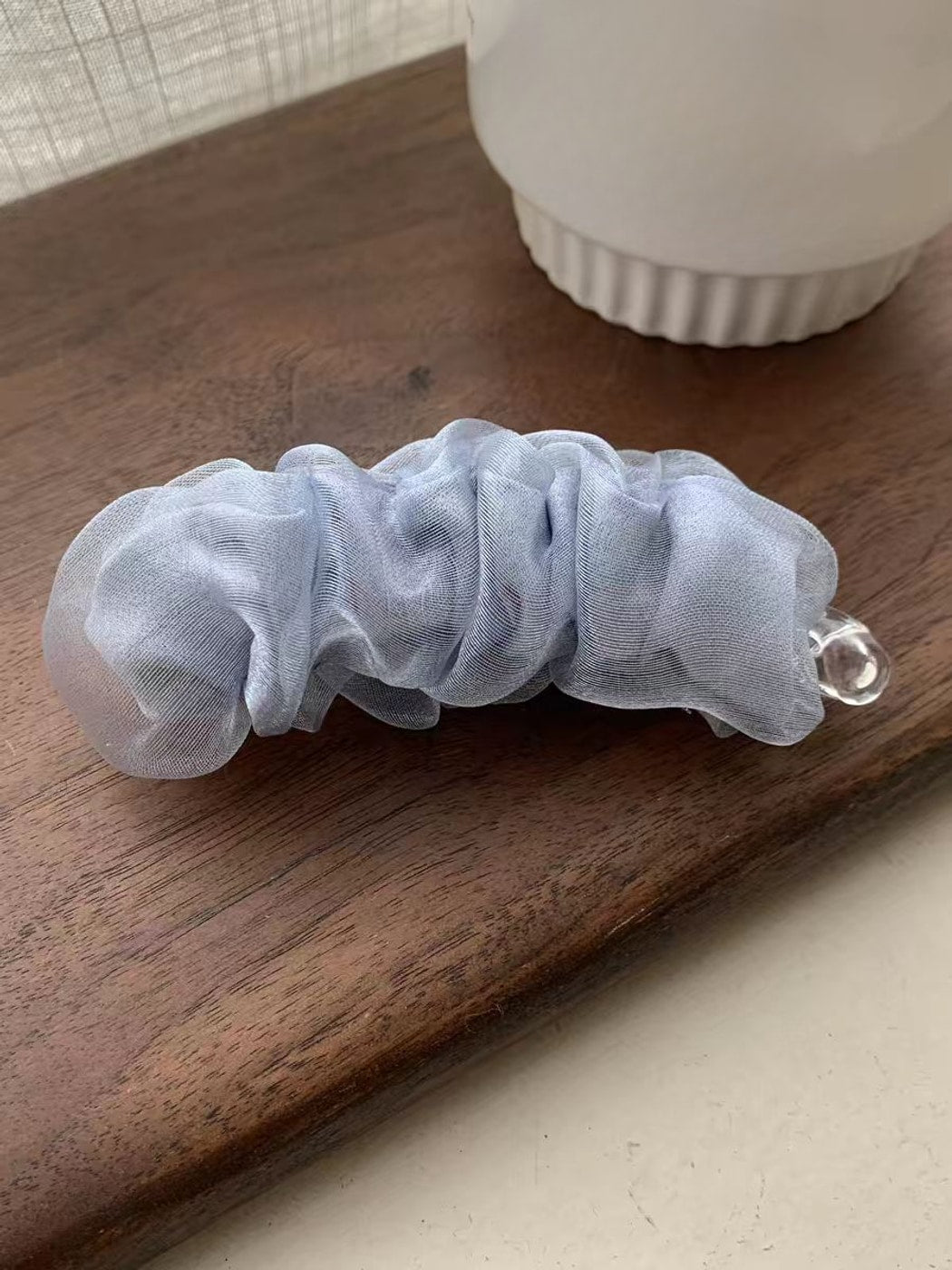 Beau - Sheer Mesh Decorative Geometric Banana Clip
