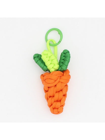Keypus - Carrot Flower-Shaped Keychain