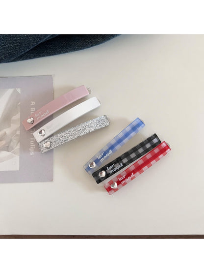 Beau - Minimalist Chic Solid Color Square Hair Clip