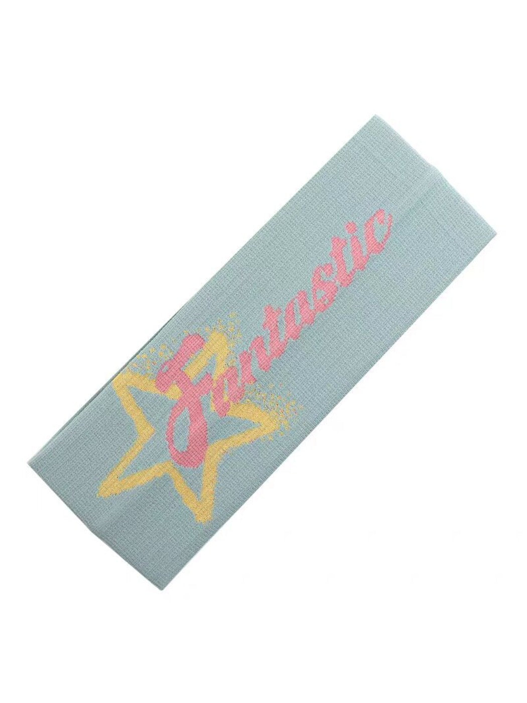 Gifty - Fashion Letter Jacquard Star Sports Headband