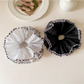 Gifty - Layered Mesh Contrast Trim Hair Scrunchie