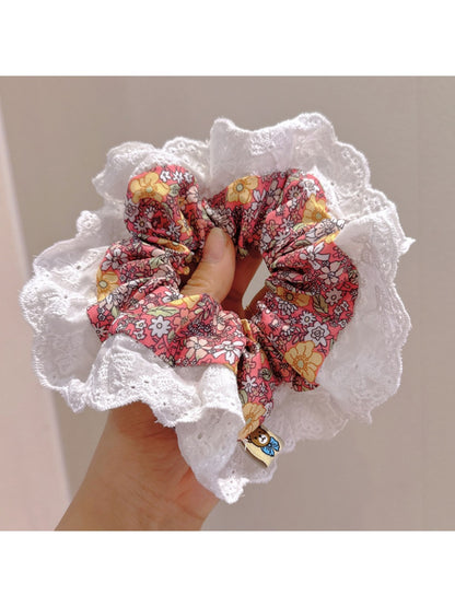 Gifty - Pastel Printed Scrunchie Dopamine