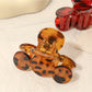 Beau - Elegant Three Circle Design Hair Claw Clip