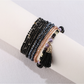 Lovra - Bohemian Tassel Layered Beaded Bracelet