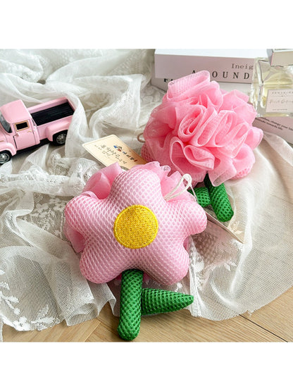 Papo - Pretty Flower Shaped Bath Pouf