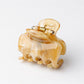 Beau - Geometric Ink Wash Pattern Claw Hair Clip