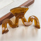 Beau hair claw clip in close-up showing hinge and clasp details