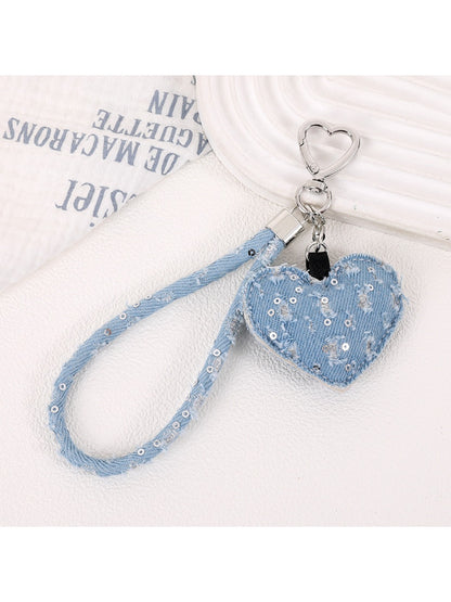 Keypus - Denim Wrist Strap Phone Lanyard