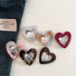 Beau - Sweet Heart Shaped Cut Out Hair Clip