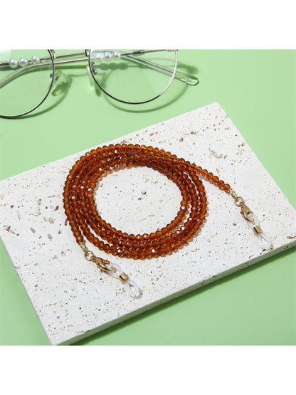 Velra - Solid Color Beaded Eyeglass Strap