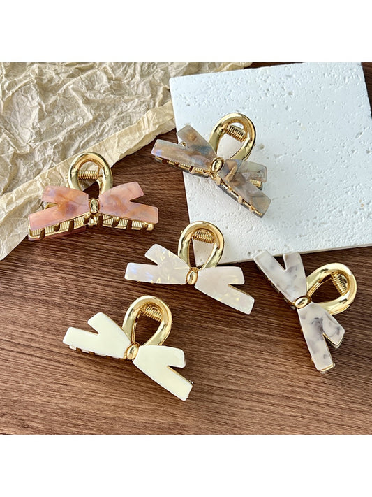 Beau - Elegant Bow Shaped Hair Claw Clip