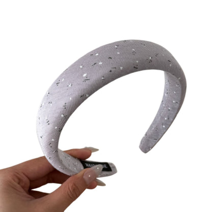 Gifty - Floral Printed Fabric Covered Padded Headband