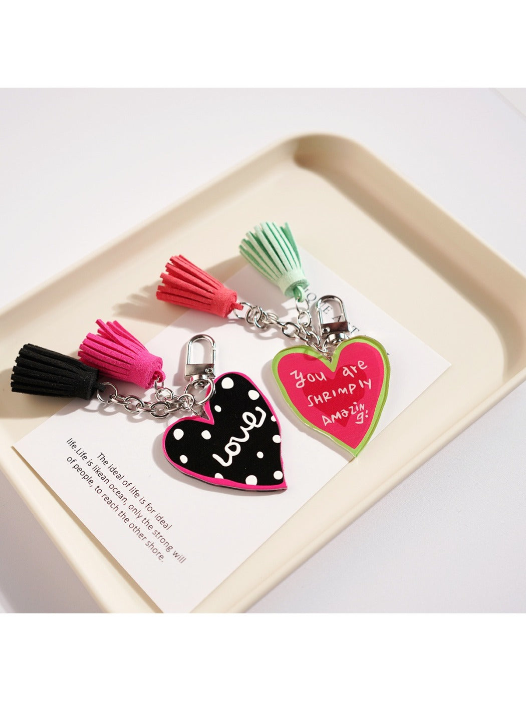 Keypus - Cartoon Love Keychain Pendant