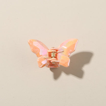 Beau - Glossy Butterfly Shape PS Alloy Claw Clip