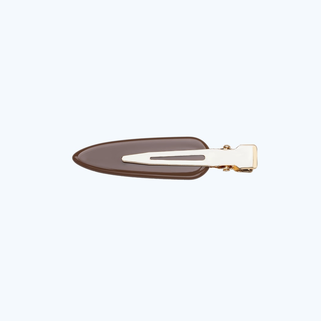 Beau - Vintage Marbled Tapered Hair Clip